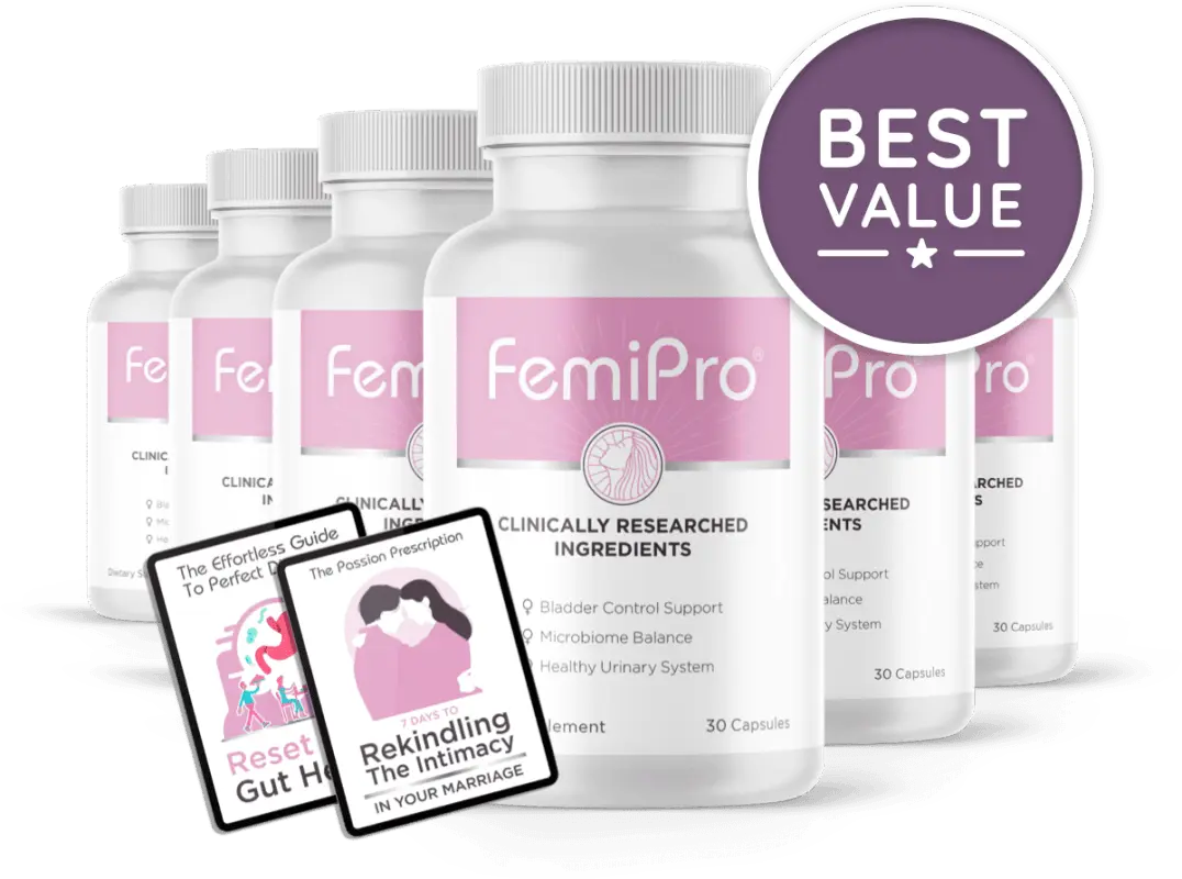 FemiPro bottle with bonus